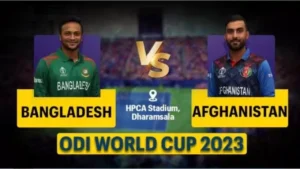 Bangladesh vs Afghanistan