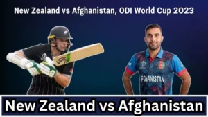 New Zealand vs Afghanistan Pitch Report