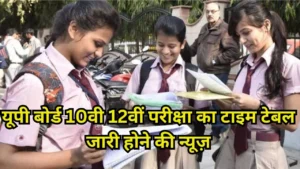 UP Board 10th-12th Exam 2024