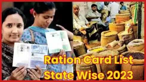 Ration Card List State Wise 2023
